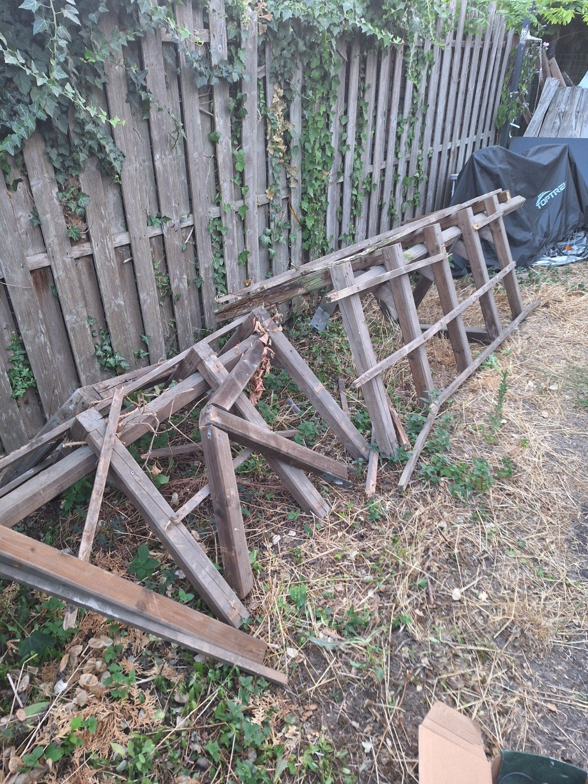 dakpannen en tuinhout, Minder dan 3 m³, Ophalen