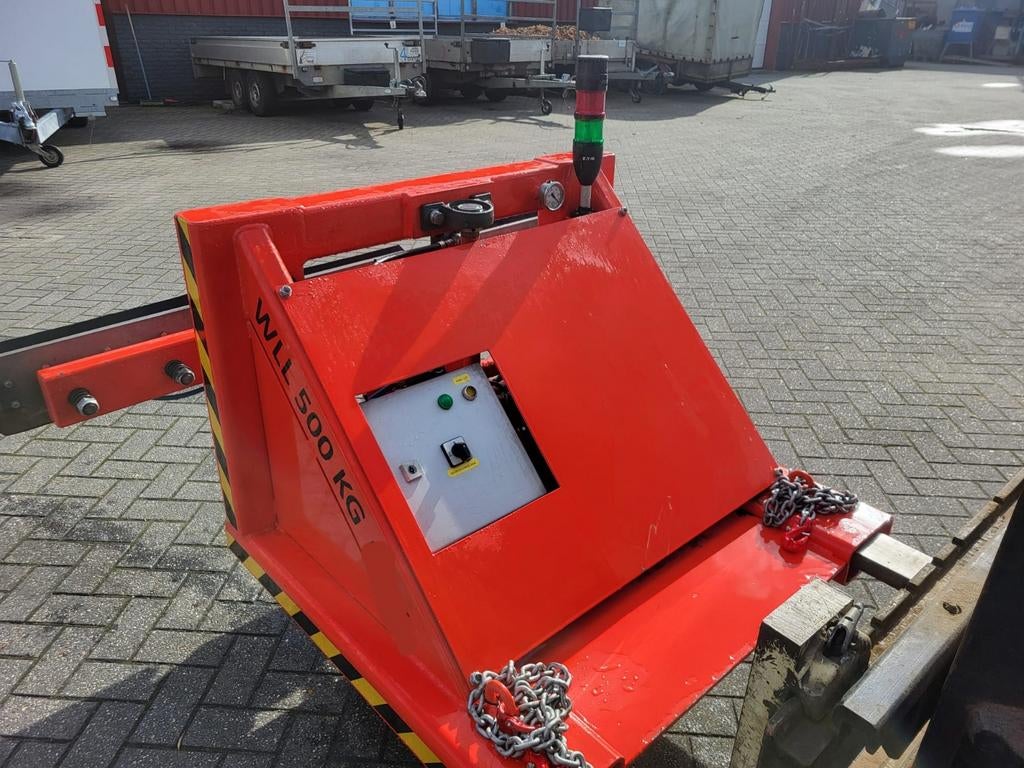 Vacuumheffer, Ophalen