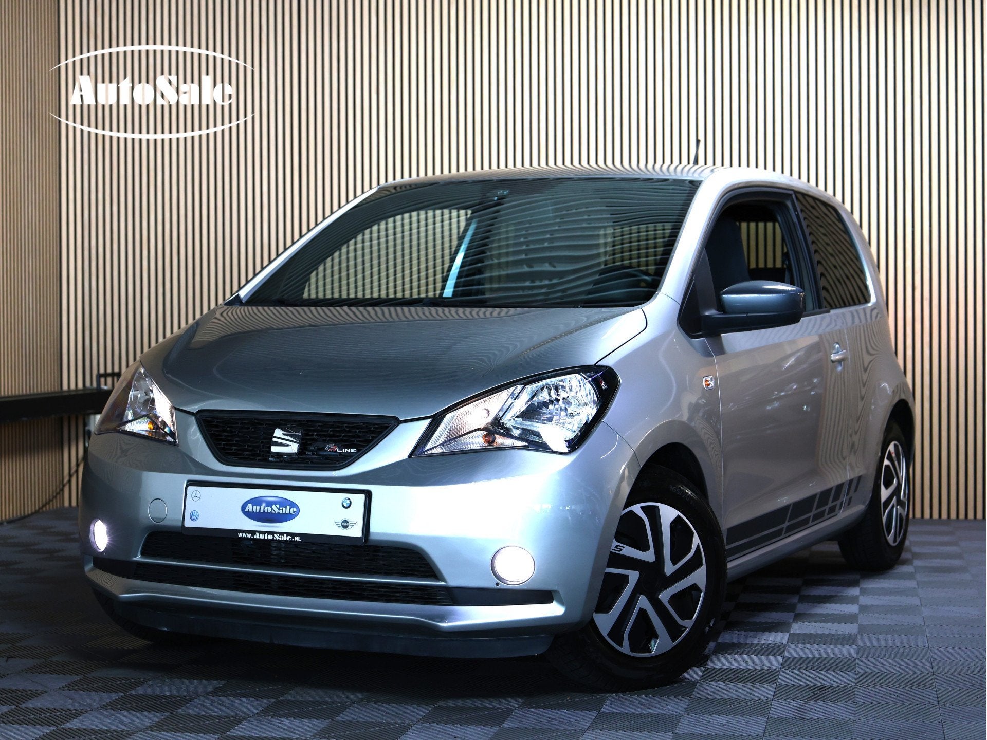 SEAT Mii 1.0 Sport FR Line AIRCO LM VELGEN BLUTOOTH FR-LINE, Voorwielaandrijving, Stof, Euro 6, Mii