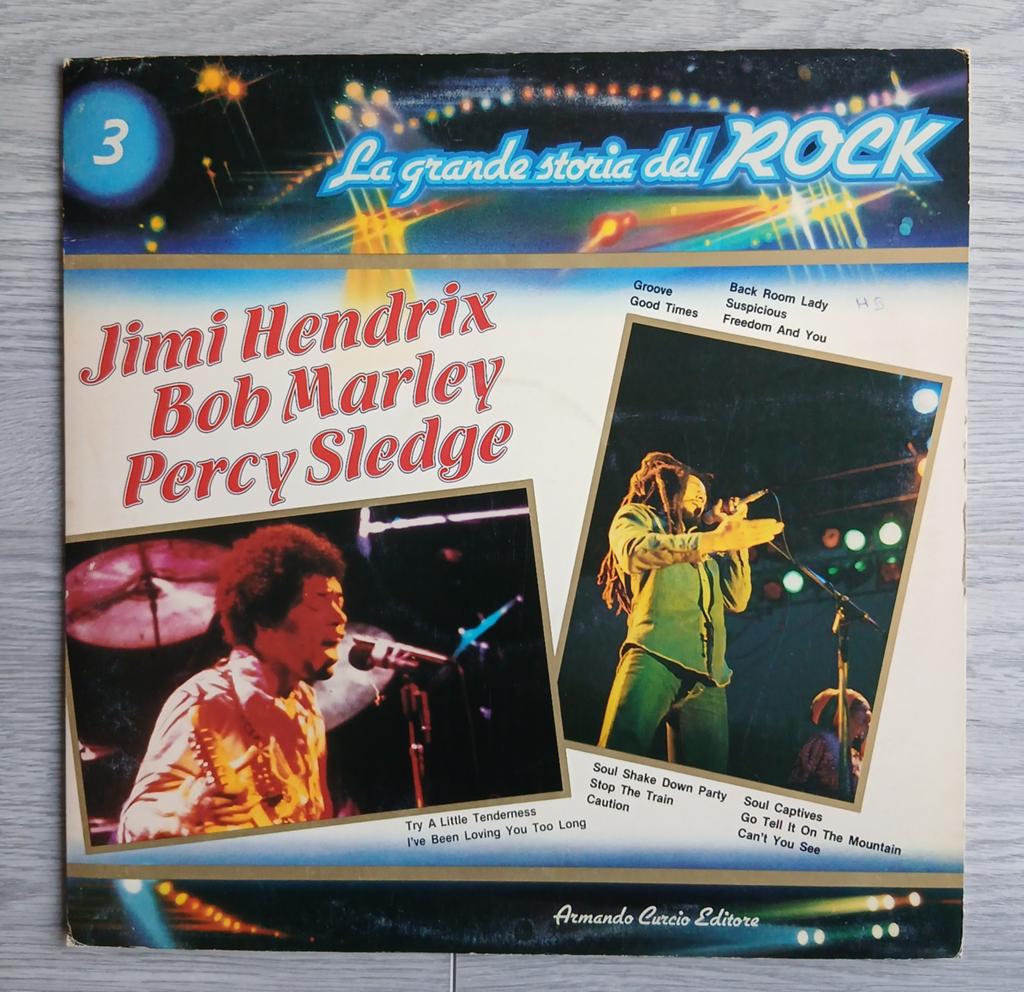 Jimi Hendrix Bob Marley Percy Sledge Vinyl LP, Cd's en Dvd's, Ophalen of Verzenden, Zo goed als nieuw, Poprock