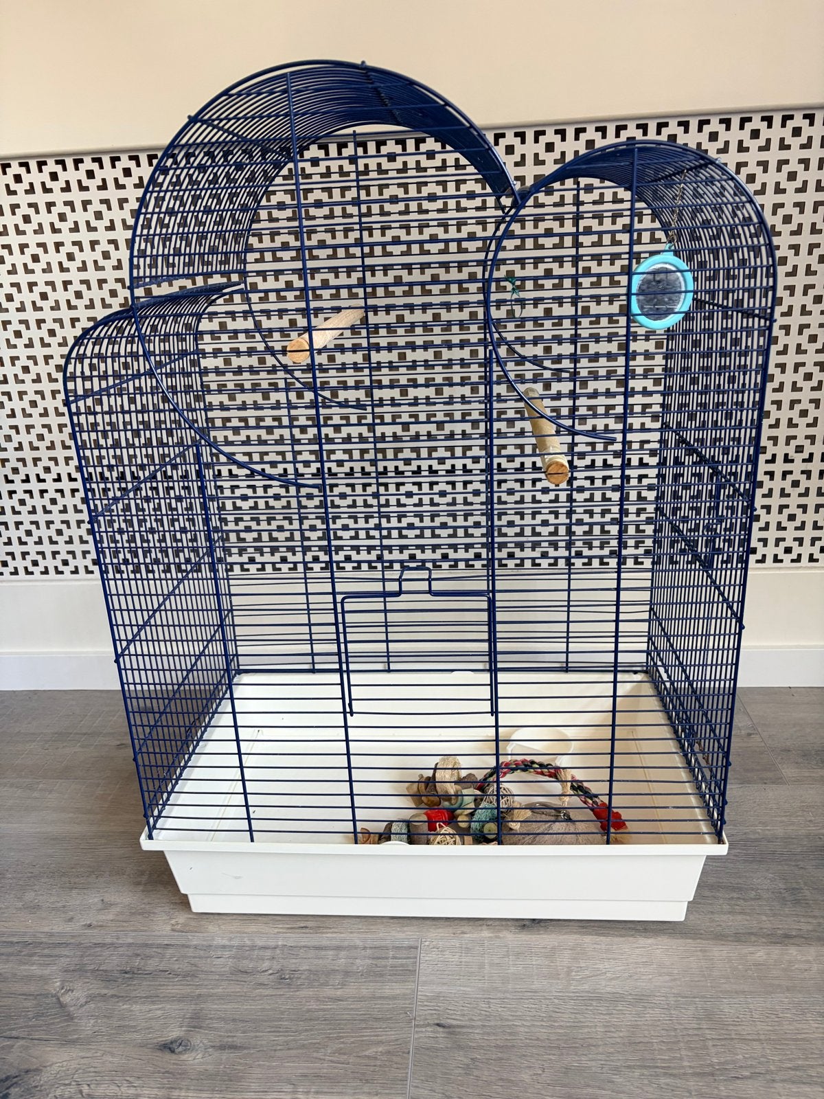 Vogelkooi, Ophalen, Gebruikt, Metaal, Vogelkooi