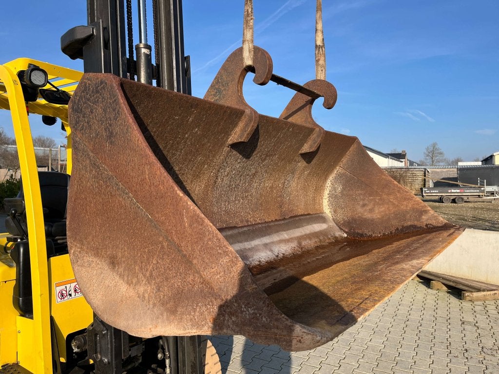 Kraanbak graafbak slotenbak 177cm CW30 600 liter, Gebruikt, Niet ingevuld, Niet ingevuld, Ophalen