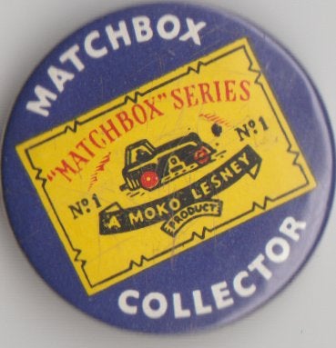 Moko Lesney- Machbox Collector vintage button, Verzenden, Zo goed als nieuw, Overige onderwerpen
