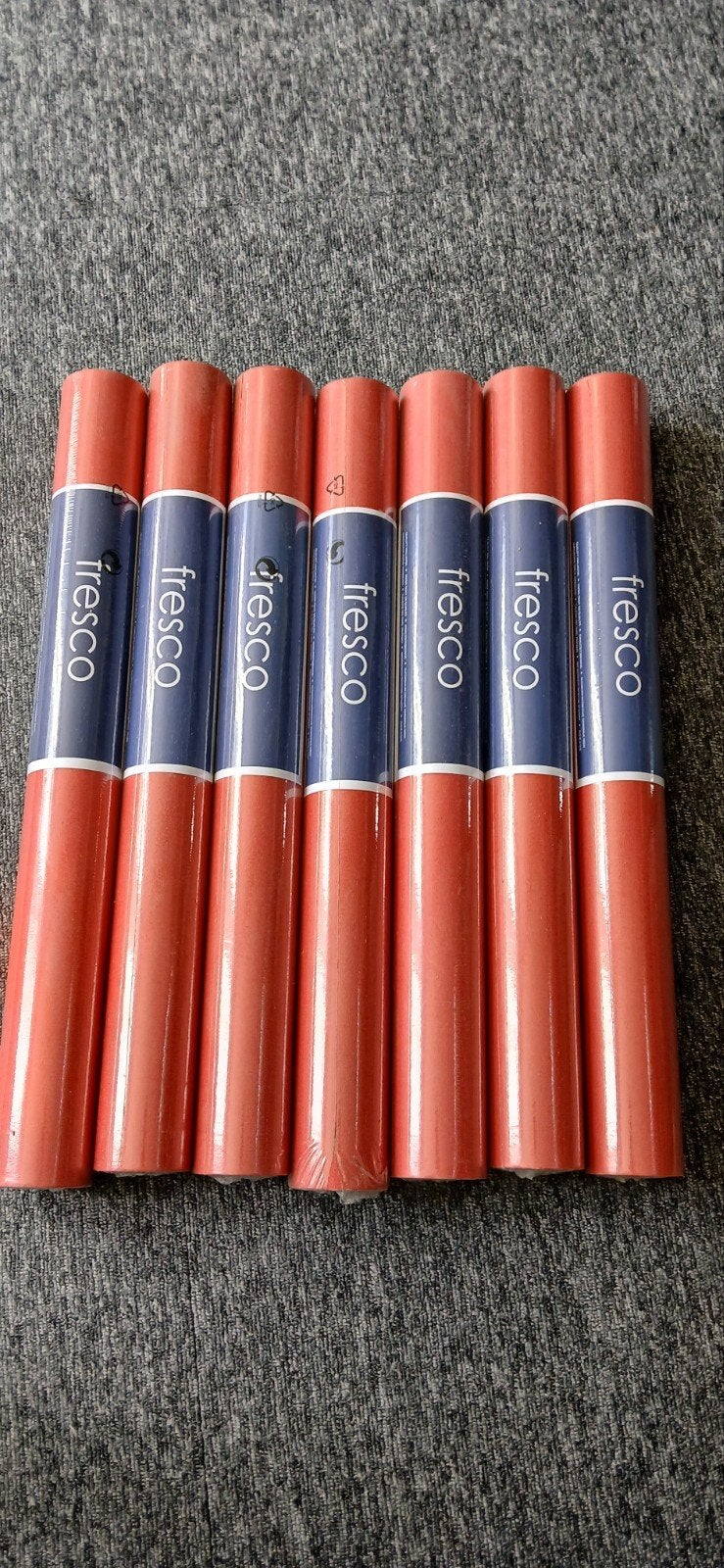 Fresco behang zacht rood met lichte structuur 5€ per rol, Ophalen, Papierbehang, 25 tot 50 m²