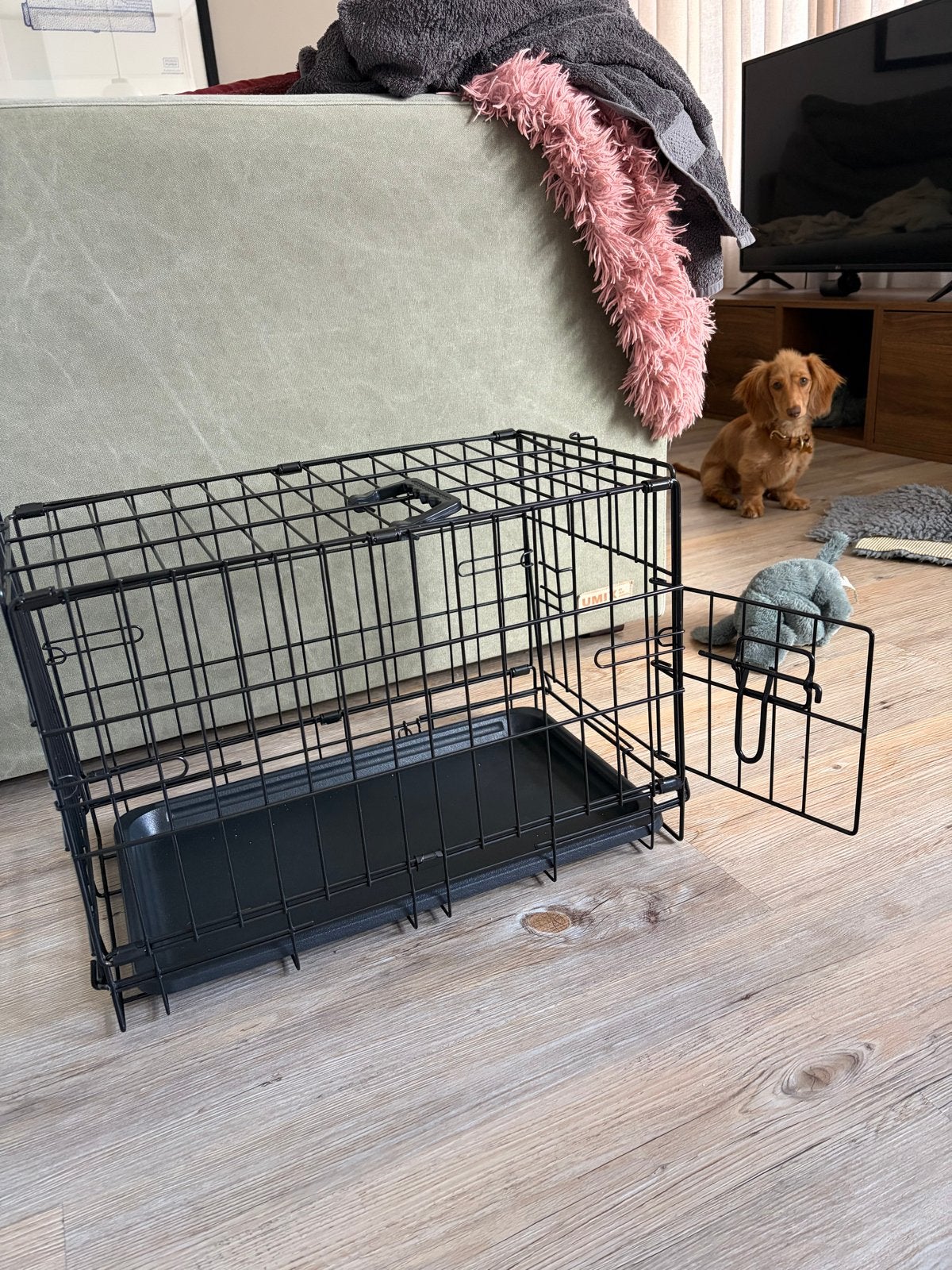 Honden bench (puppy), Ophalen, Zo goed als nieuw