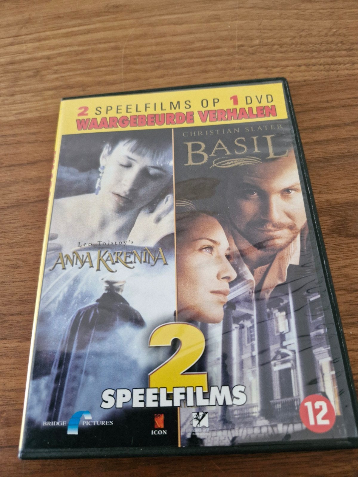 Anna Karenina & Basil - 2 Speelfilms op 1 DVD, Vanaf 12 jaar, Ophalen of Verzenden, Nieuw in verpakking