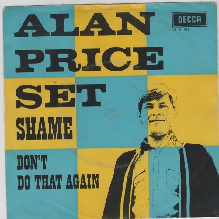 Alan Price Set- SHAME, Gebruikt, 7 inch, Ophalen of Verzenden, Pop