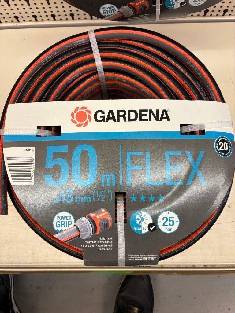 GARDENA Flex Tuinslang 50m - 13mm (1/2") - 25 bar, Ophalen of Verzenden, Nieuw, Tuinslang