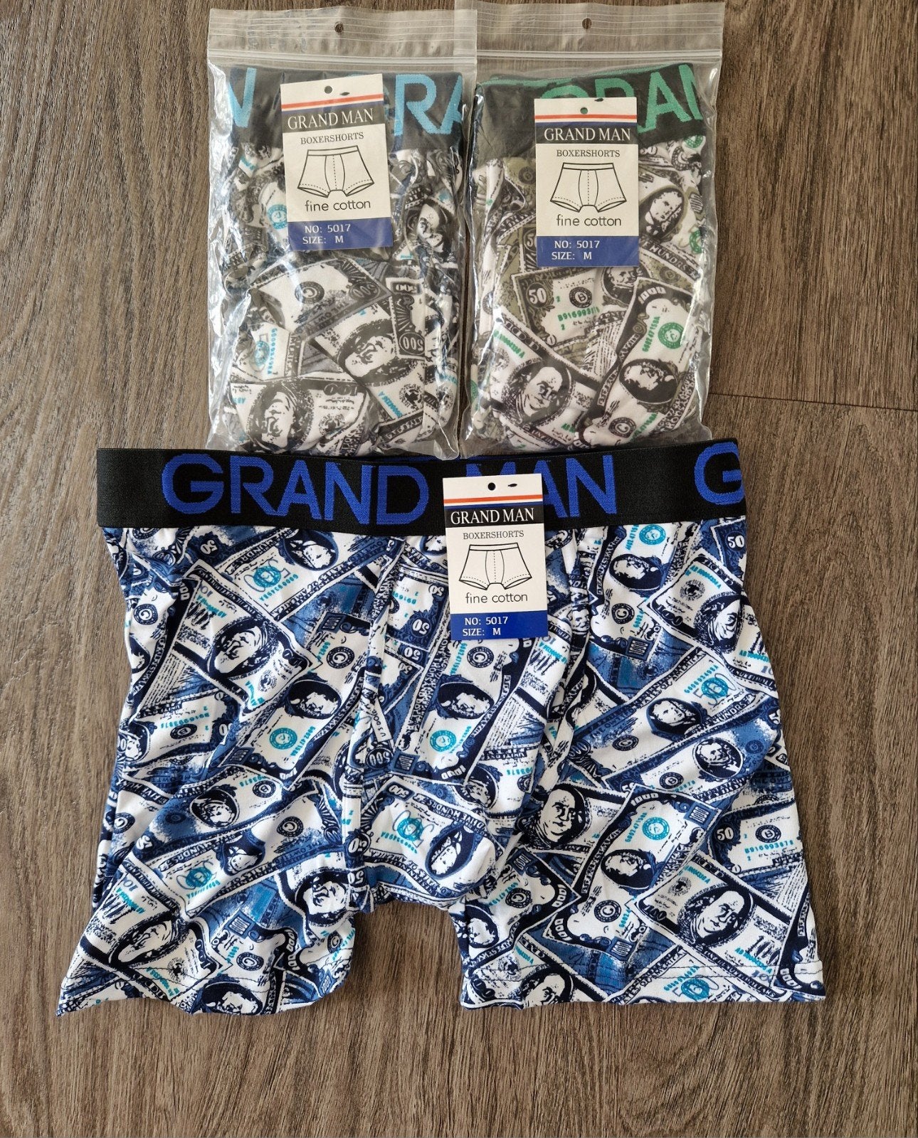 Comfortabele Boxershorts - Dollar Print - Maat M, Ophalen of Verzenden, Boxer