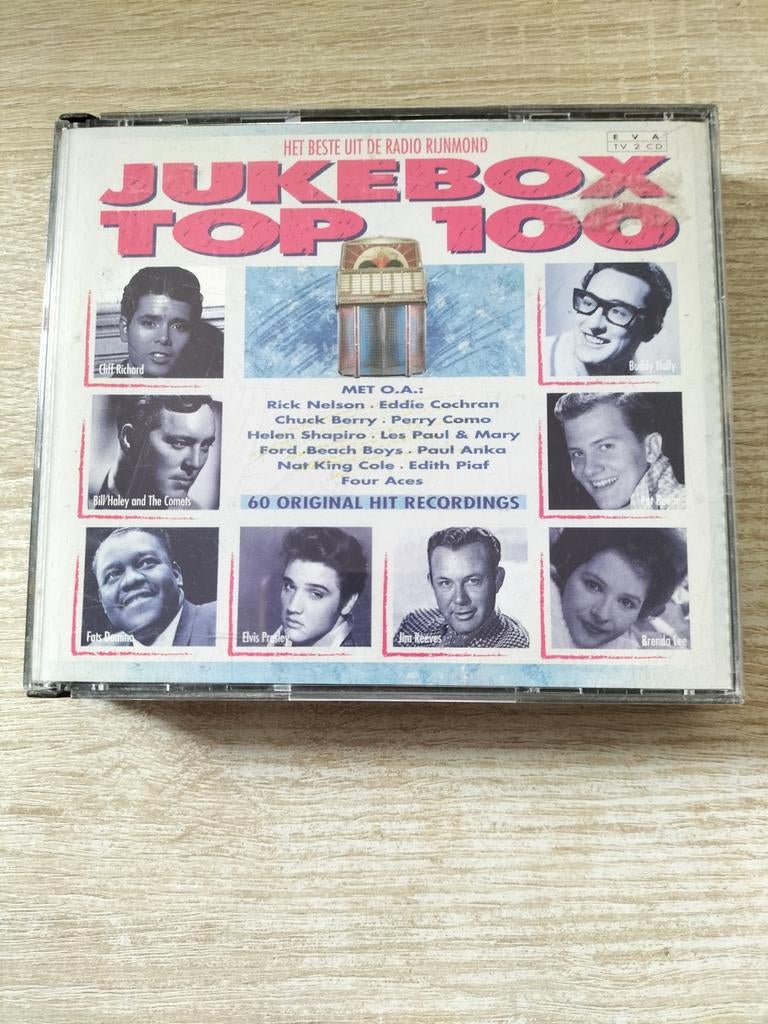 Het beste uit de jukebox top 100 2 cd box, Cd's en Dvd's, Ophalen of Verzenden, Pop