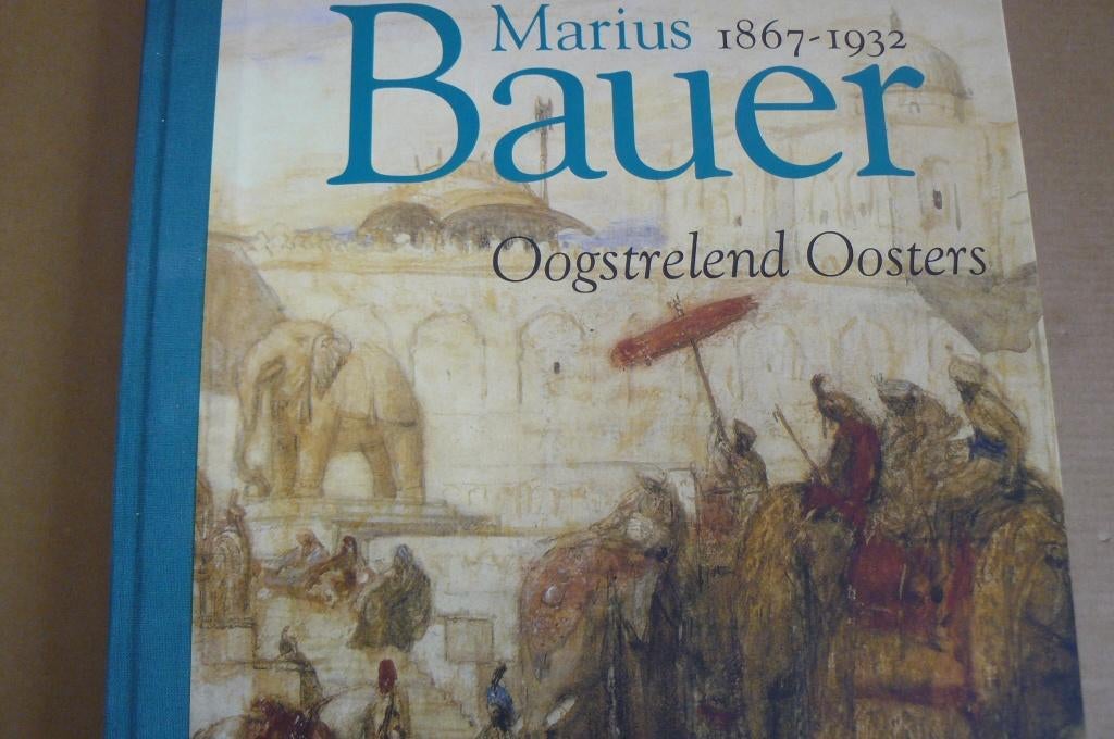 MARIUS BAUER / 1867 - 1932 / Oogstrelend Oosters, Ophalen of Verzenden, Zo goed als nieuw