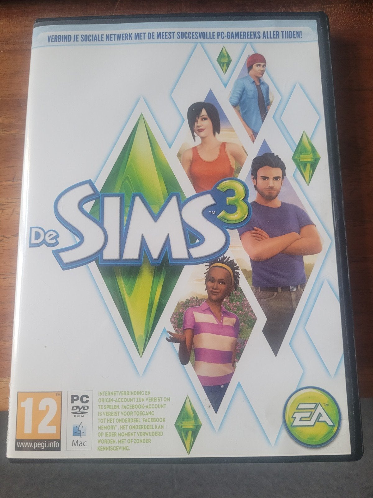 De Sims 3 PC/Mac DVD - Leven Simulatie Game, Online, 1 speler, Ophalen of Verzenden, Zo goed als nieuw
