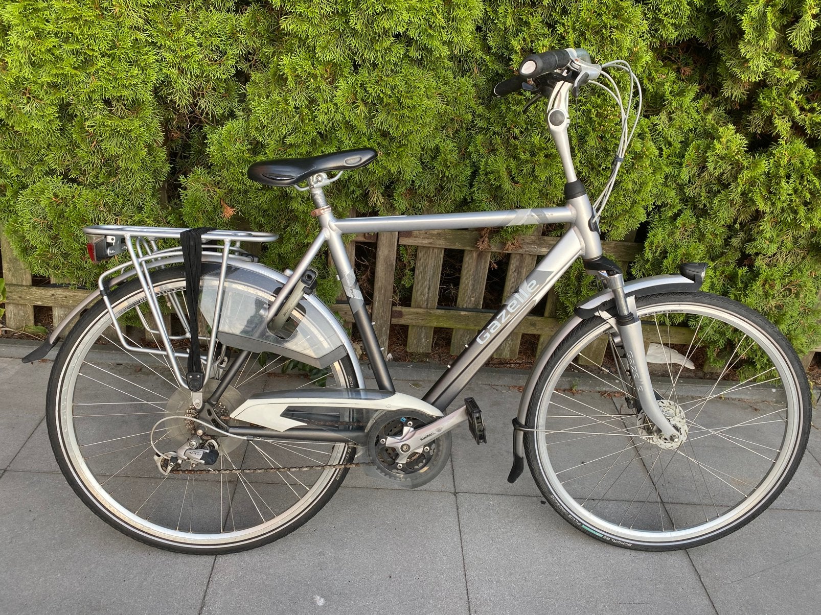 Gazelle Herenfiets 24versnellingen, Fietsen en Brommers, Fietsen | Heren | Herenfietsen, Ophalen of Verzenden, Zo goed als nieuw