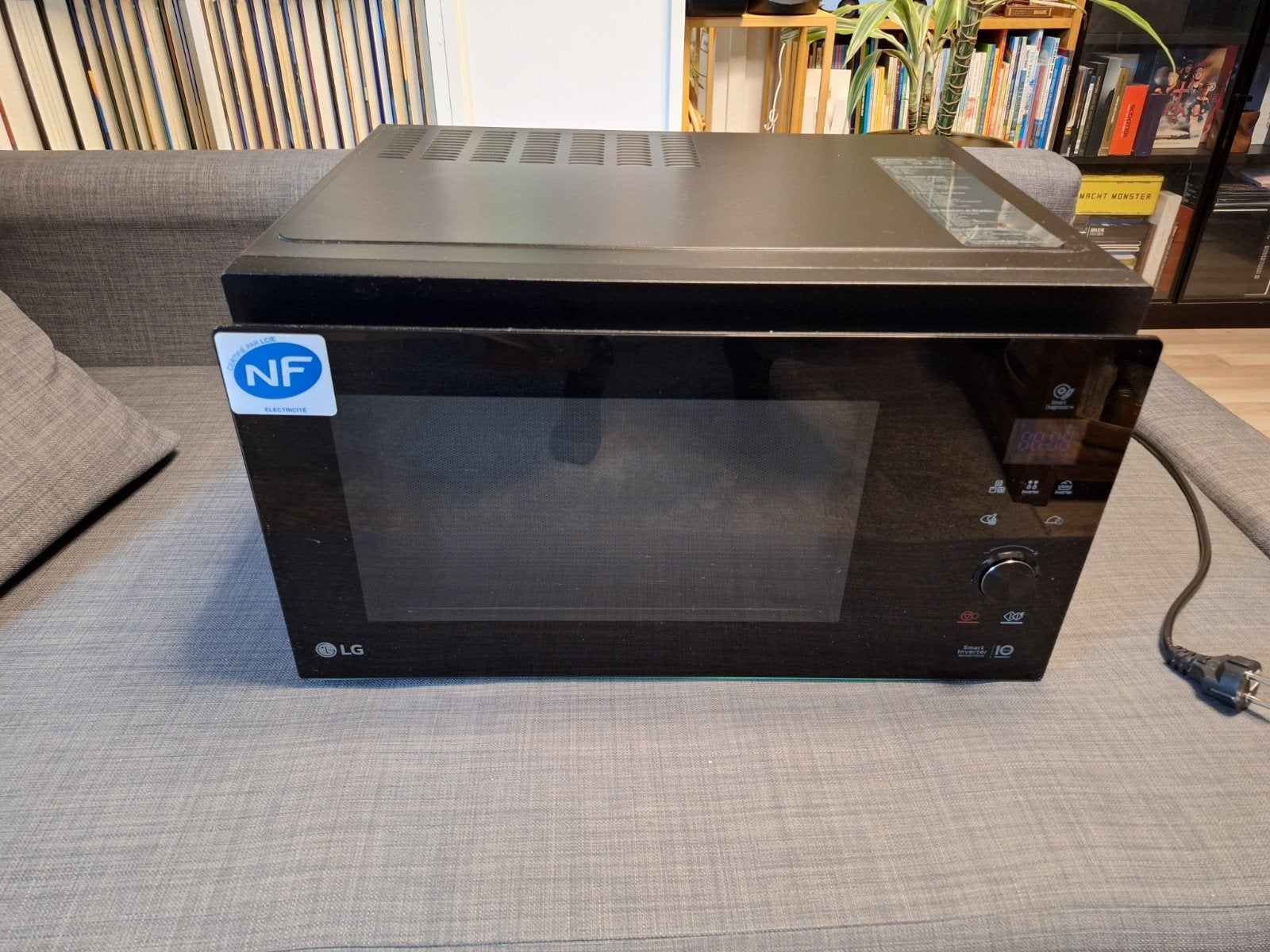 LG MJ3965BIB combimagnetron, Ophalen, Combimagnetron, Gebruikt, Grill