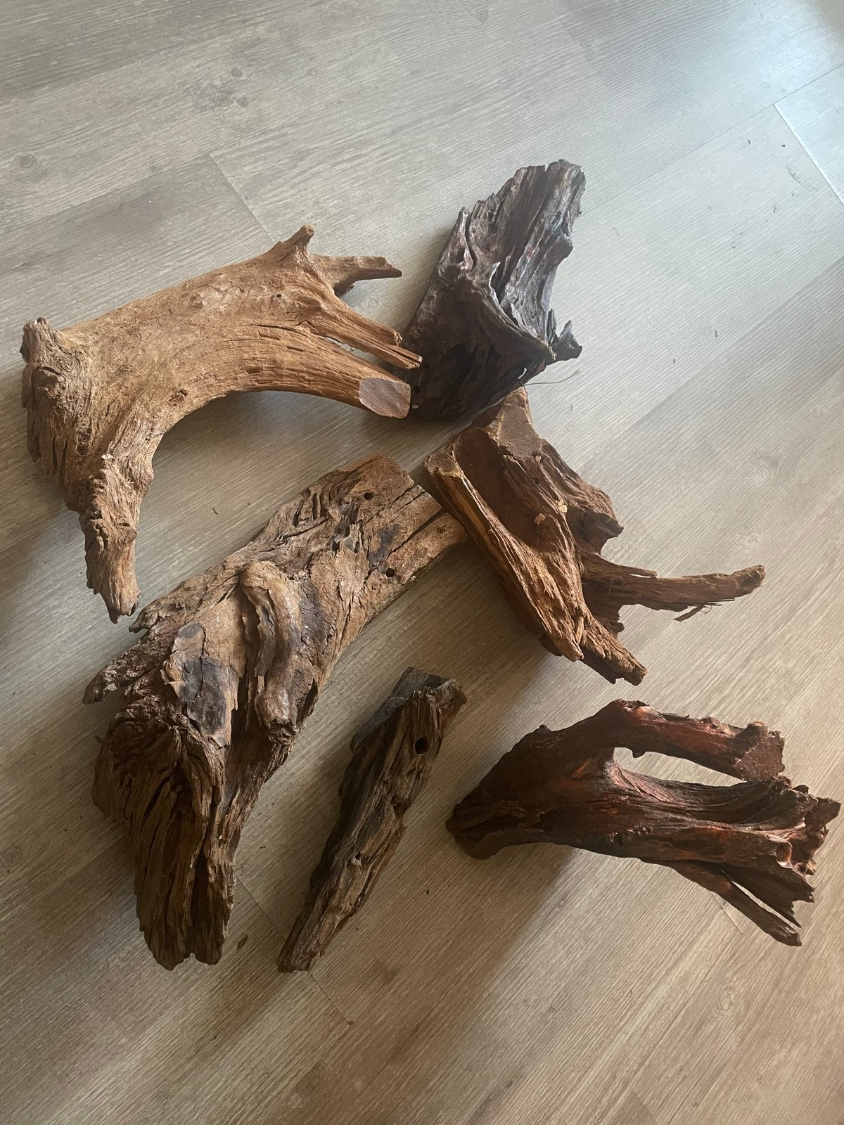 Diverse Drijfhouten, Ophalen, Hout, Gebruikt, Landelijk