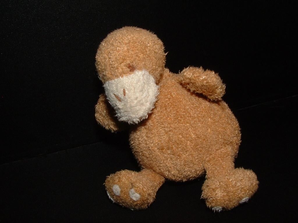 HAPPY HORSE EEND DUCK DEMIE NR1 BADSTOF BRUIN/WIT., Kinderen en Baby's, Speelgoed | Knuffels en Pluche, Ophalen of Verzenden, Nieuw