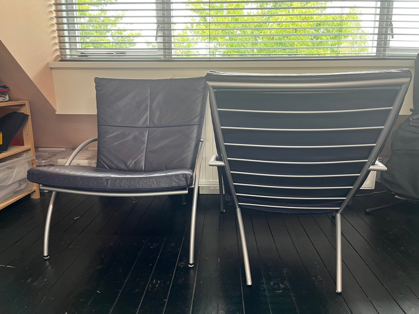 Harvink Uncle Sam fauteuil 2 stuks, Ophalen, Gebruikt, Design, 75 tot 100 cm