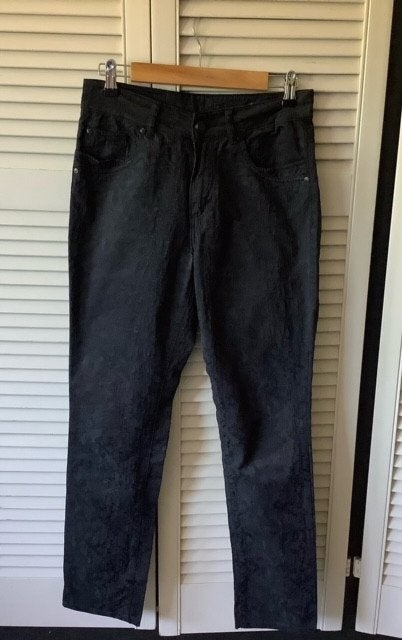 Para Mi Celine L32 Zwarte Broek met Slangenprint, Para Mi, Zwart, Maat 42/44 (L), Ophalen of Verzenden