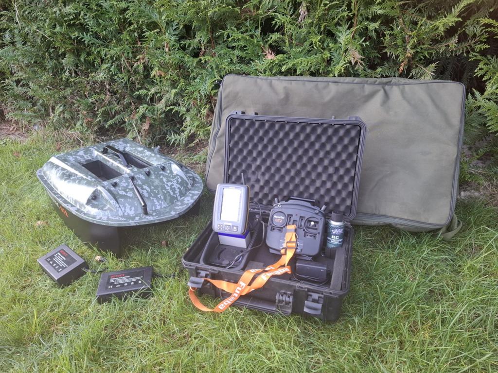 Voerboot Nanotec gt2 fishinder+gps+ 1 jaar garantie, Ophalen of Verzenden, Zo goed als nieuw, Overige typen