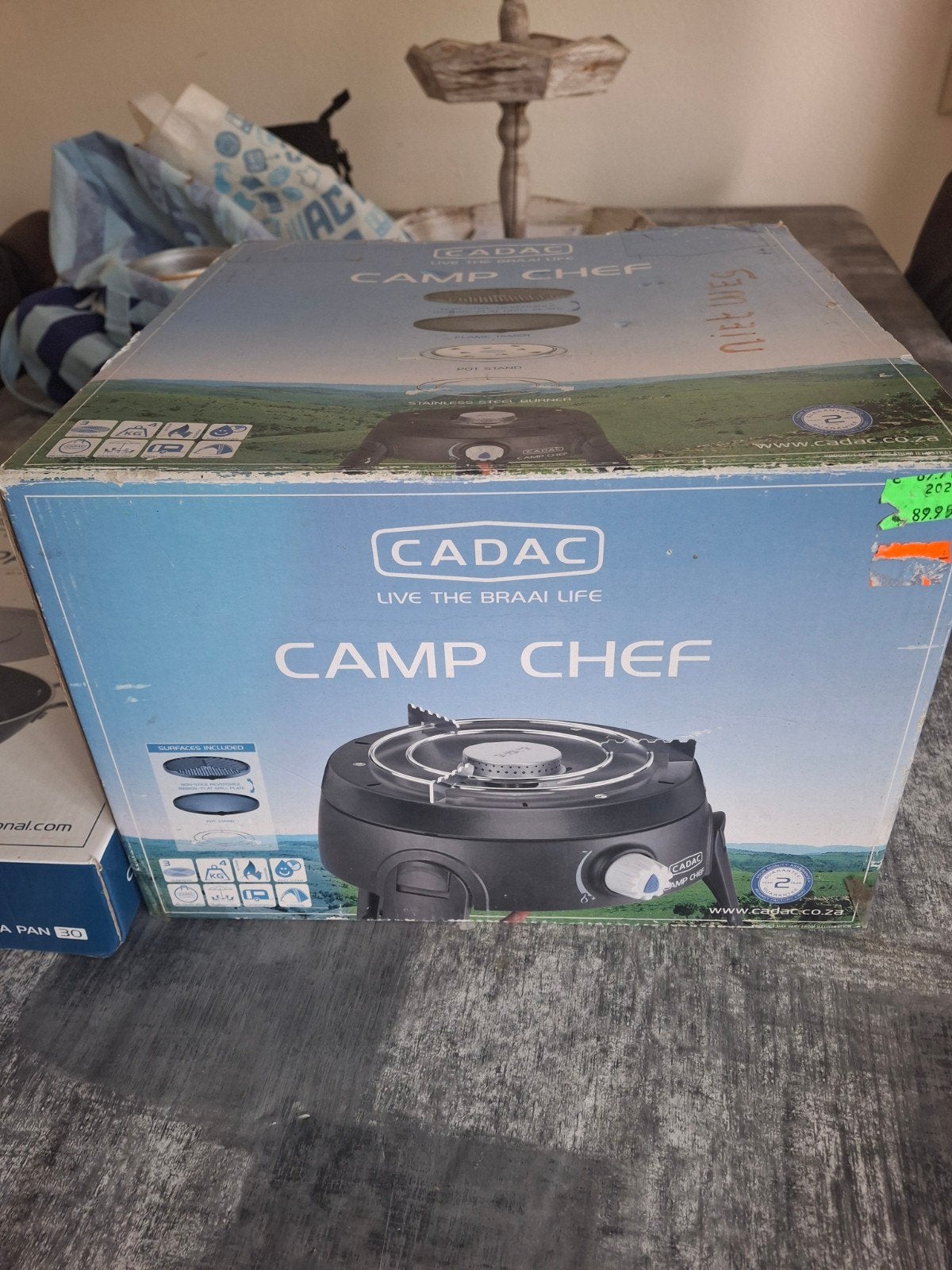 Cadac Skottelbraai Camp Chef met Paella Pan 30, Ophalen, Zo goed als nieuw