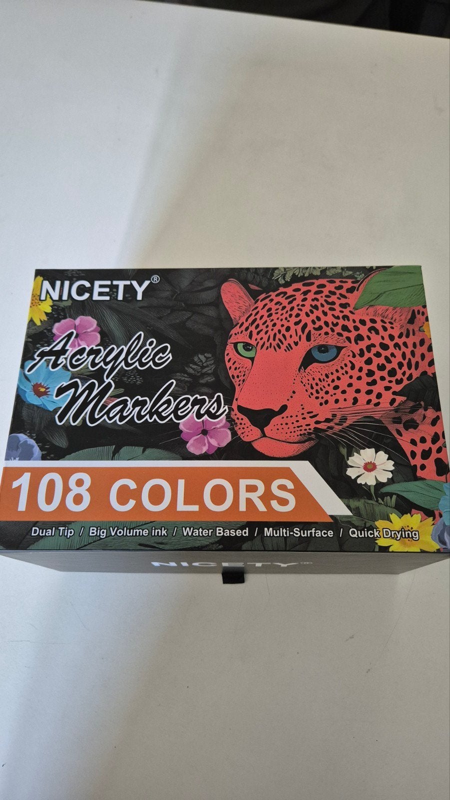 Nicety acrylic markers dualtip 108, Hobby en Vrije tijd, Tekenen, Verzenden, Zo goed als nieuw, Potlood of Stift