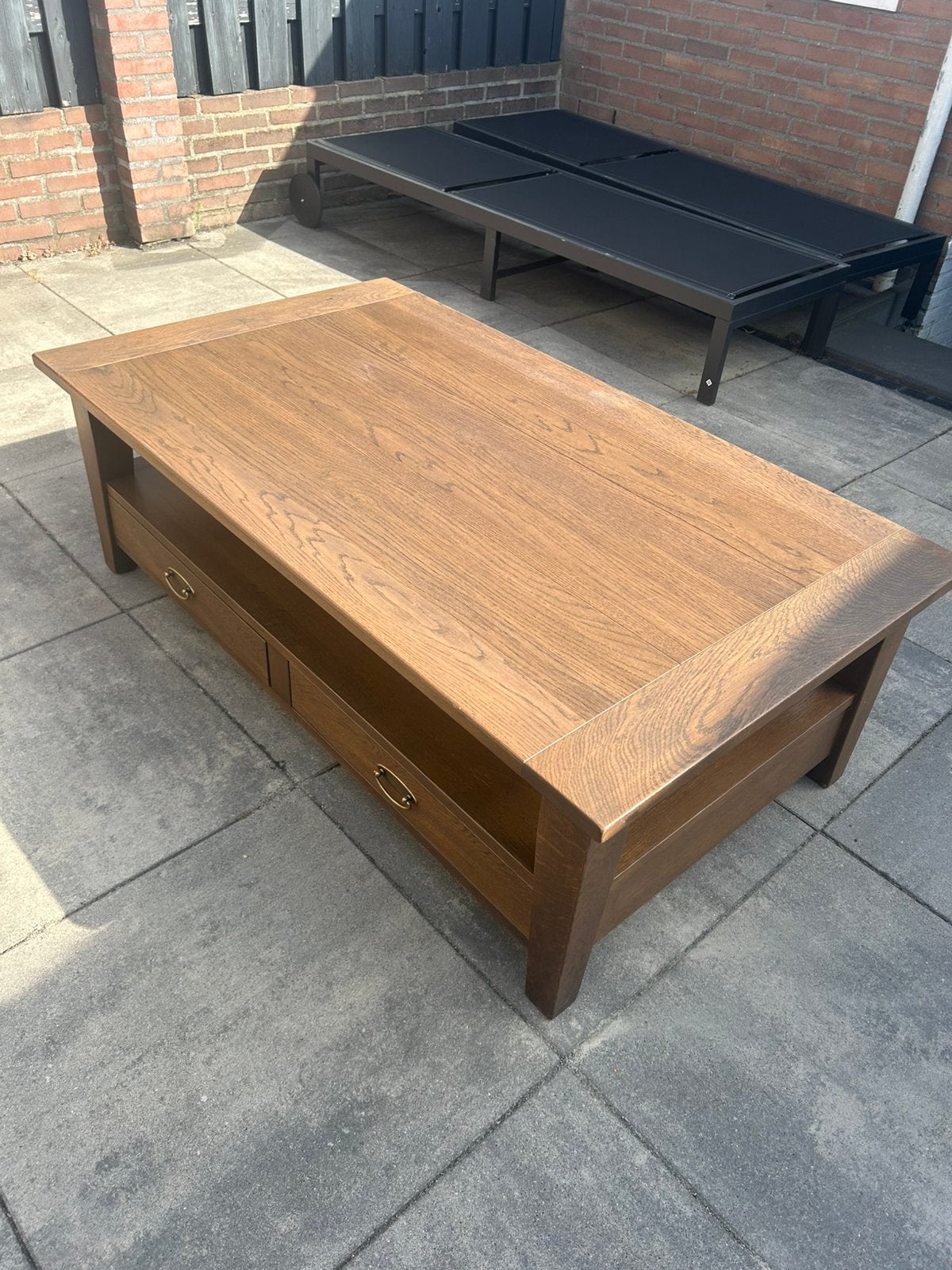 Salontafel, Ophalen, Gebruikt, 100 tot 150 cm, 50 tot 100 cm