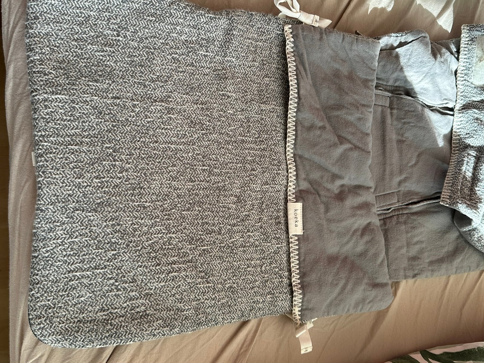 Voetenzak van koeka (past o.a. in de maxicosi, Overige merken, Ophalen of Verzenden, 0 t/m 13 kg, Gebruikt