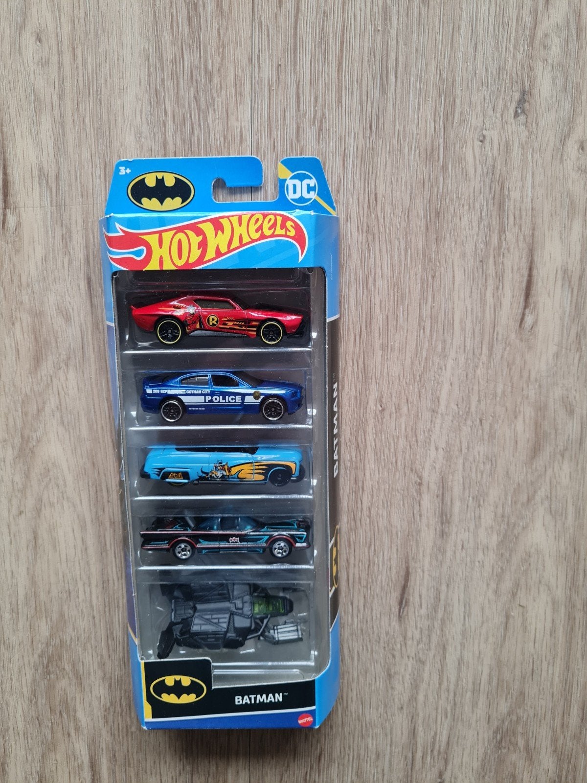 5 Car Set van Batman DC 1:64 ( Hotwheels), Hobby en Vrije tijd, Modelauto's | Overige schalen, Nieuw, Auto, Ophalen of Verzenden