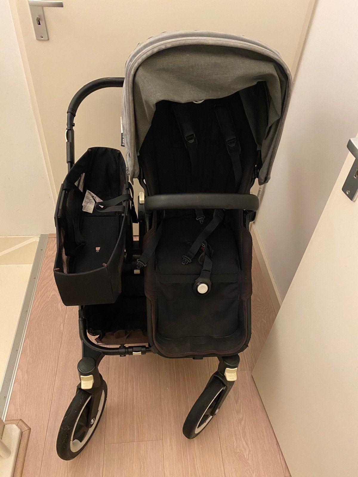 Bugaboo donkey mono kinderwagen, Gebruikt, Luchtbanden, Bugaboo, Ophalen