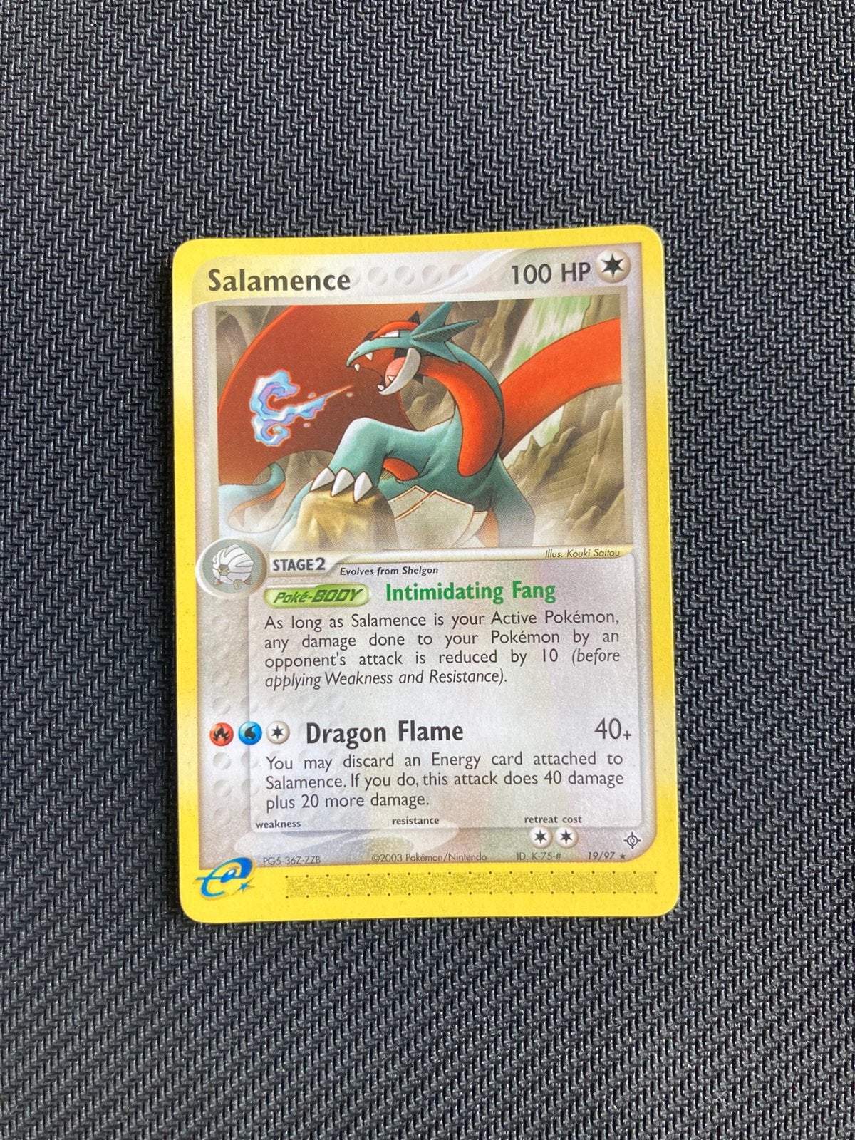 Pokemon kaart Salamence, Ophalen of Verzenden