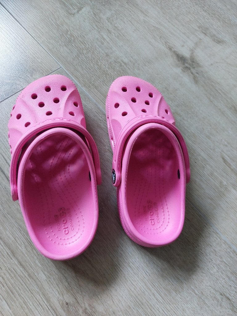 Crocs roze maat 31, Ophalen, Gebruikt, Crocs, Meisje