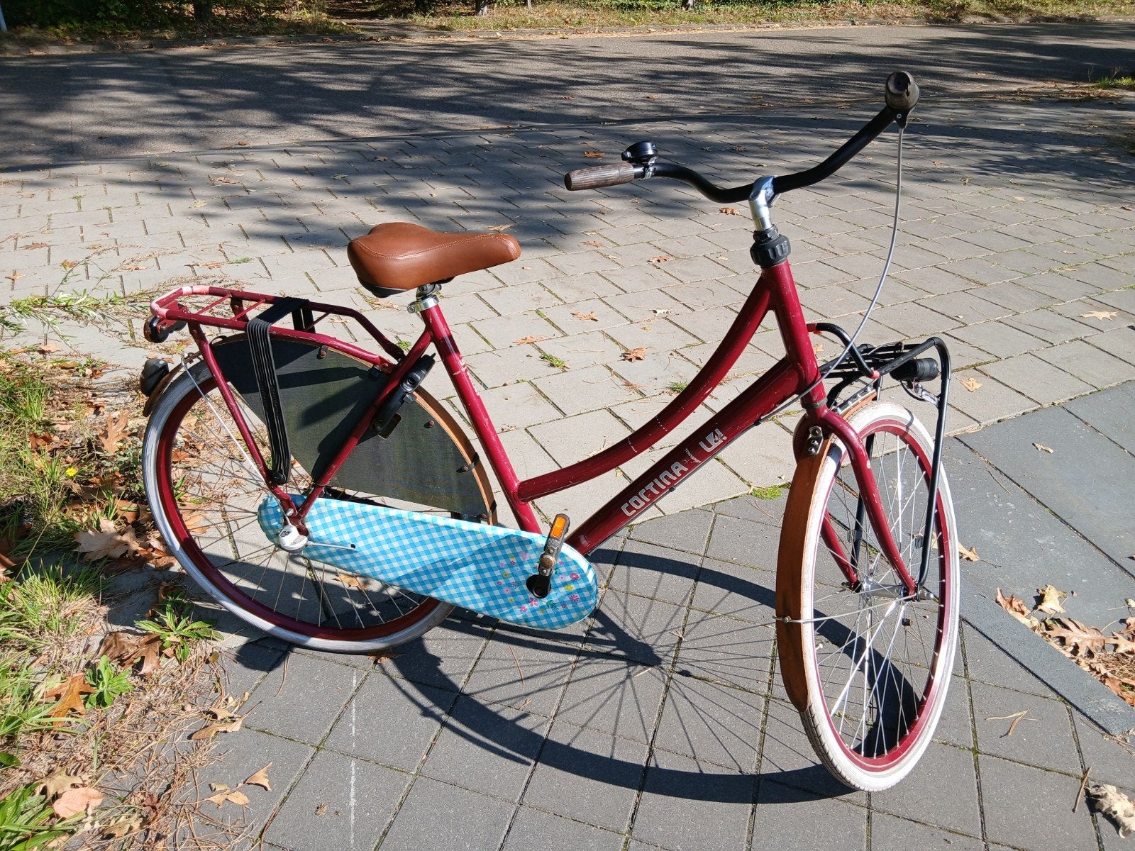 Cortina U4 Transportfiets Dames - 3 Versnellingen, Fietsen en Brommers, Fietsen | Dames | Damesfietsen, Velgrem, Versnellingen