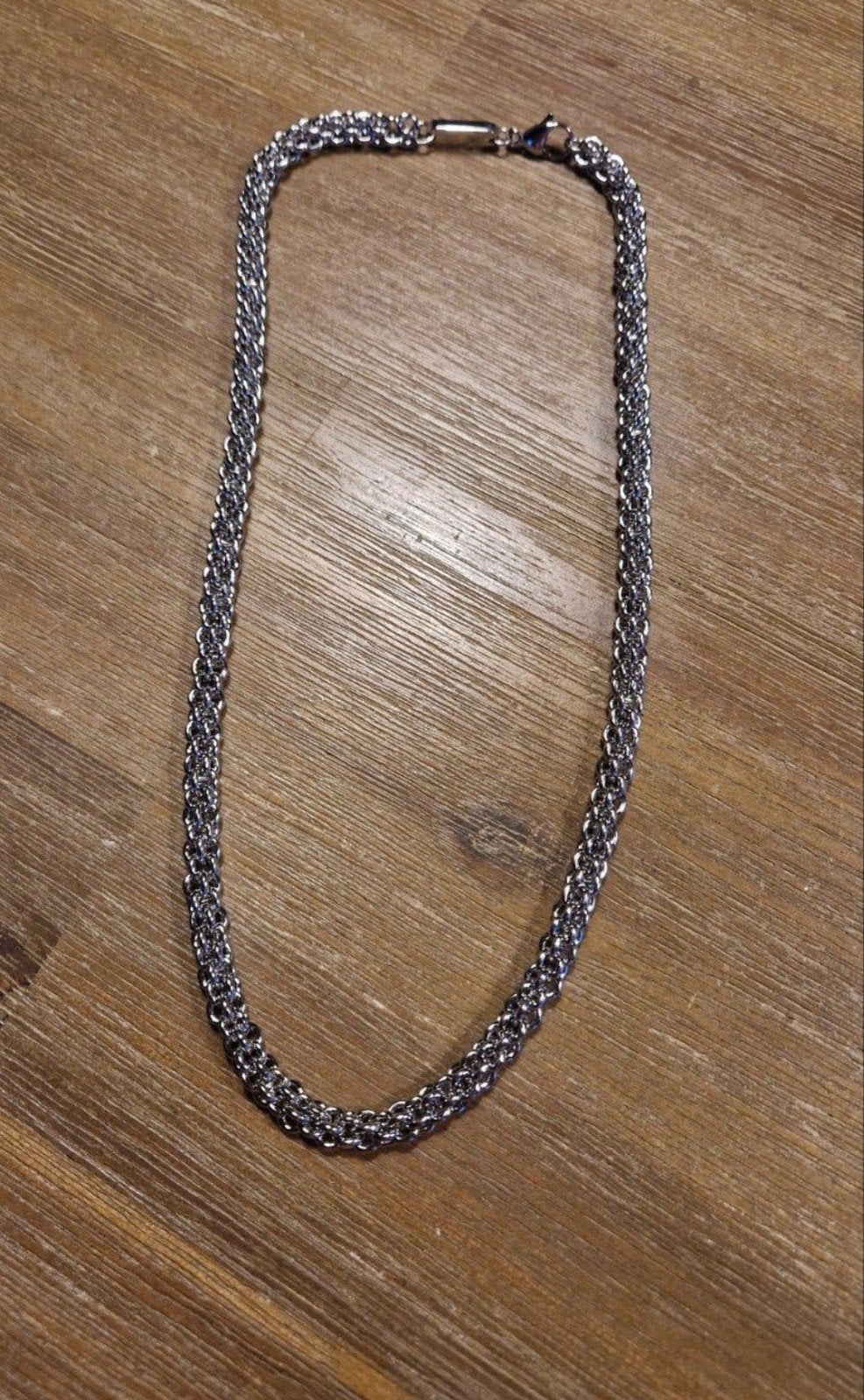 mooie ketting Energetix, Sieraden, Tassen en Uiterlijk, Ophalen of Verzenden, Nieuw, Zilver