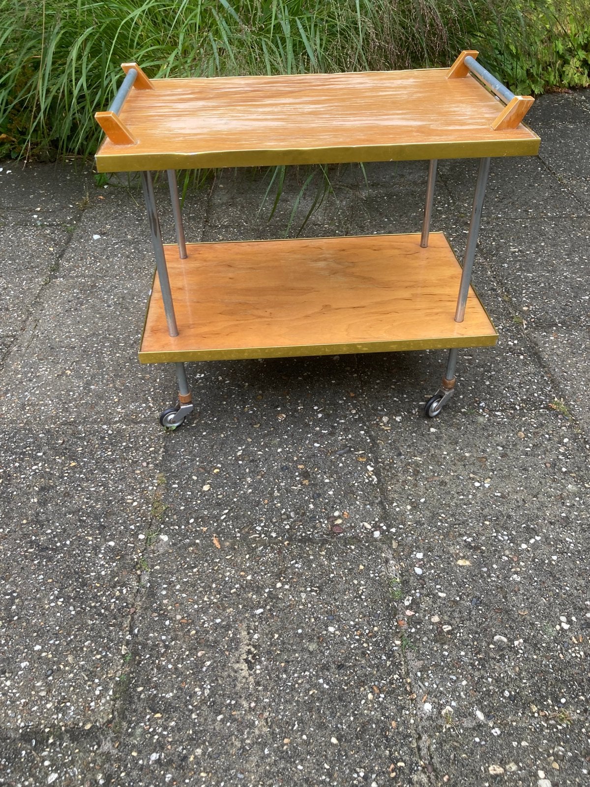 Vintage trolley jaren 70, Ophalen