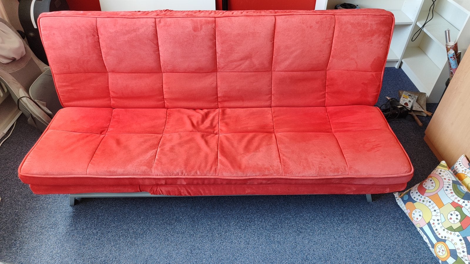 Aangeboden slaapbank, Ophalen, Gebruikt, 70 cm of minder, Tweepersoons