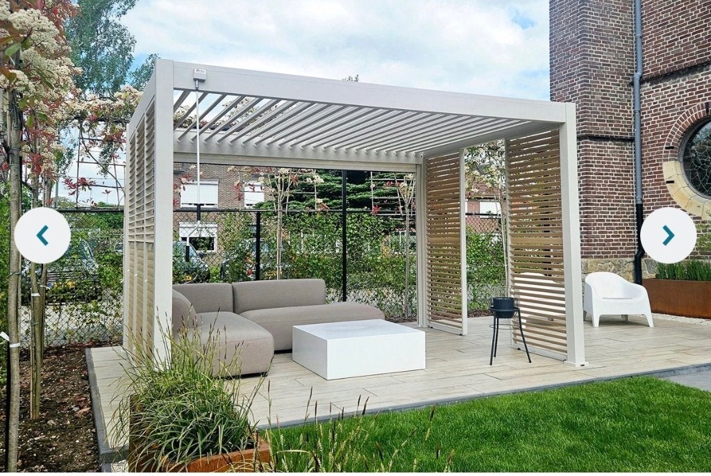 *Nieuw* Aluminium lamellen overkapping 4x3m, Ophalen, Nieuw, Overige typen