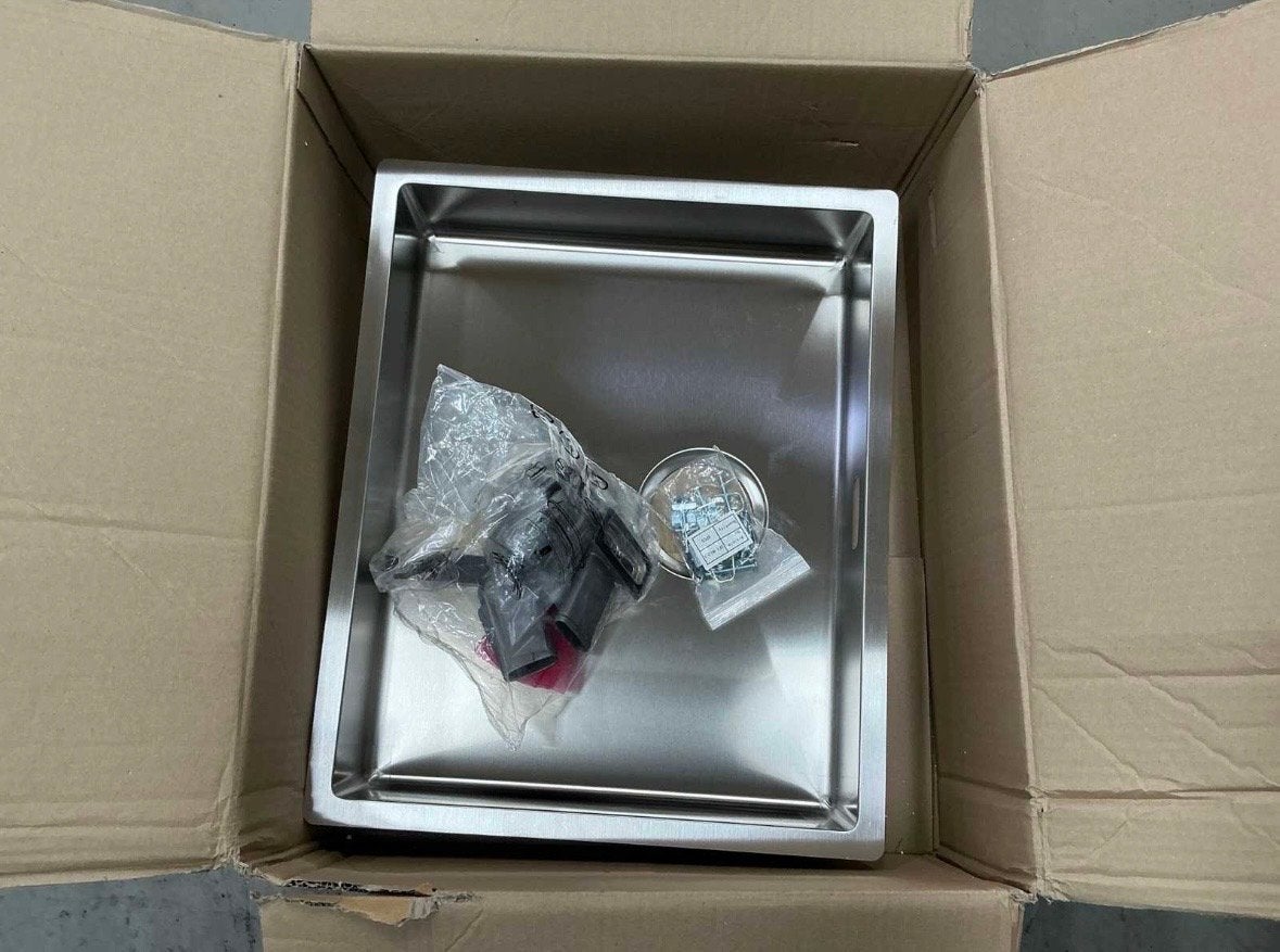 ABK Spoelbak - RVS spoelbak voor keuken, Ophalen, Overige typen, Metaal, Overige merken