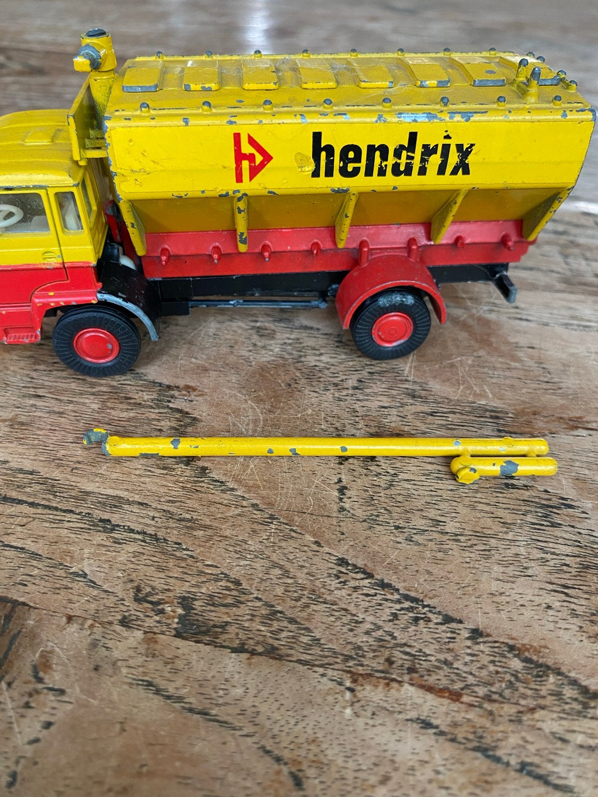 Lion Toys DAF Bulkwagen Hendrix Voeders, Hobby en Vrije tijd, Ophalen of Verzenden, Gebruikt, Bus of Vrachtwagen, Lion Toys