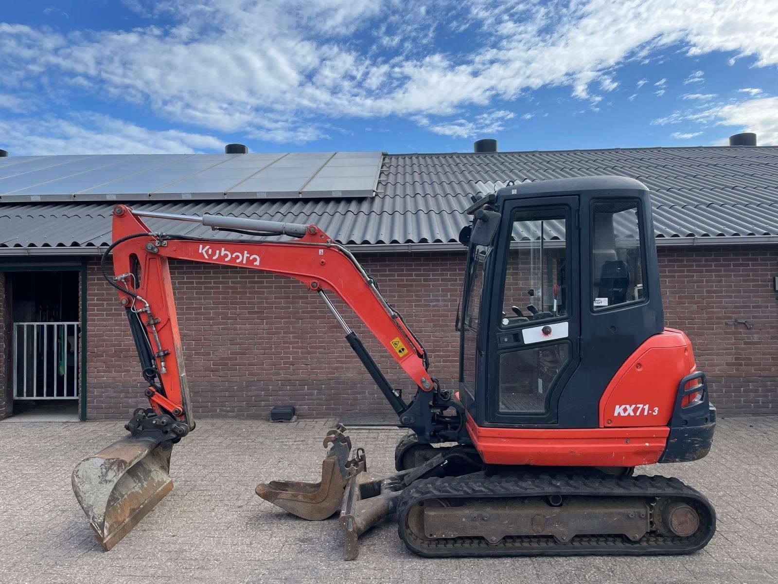 Kubota KX 71-3 Graafmachine (bj 2012), Graafmachine