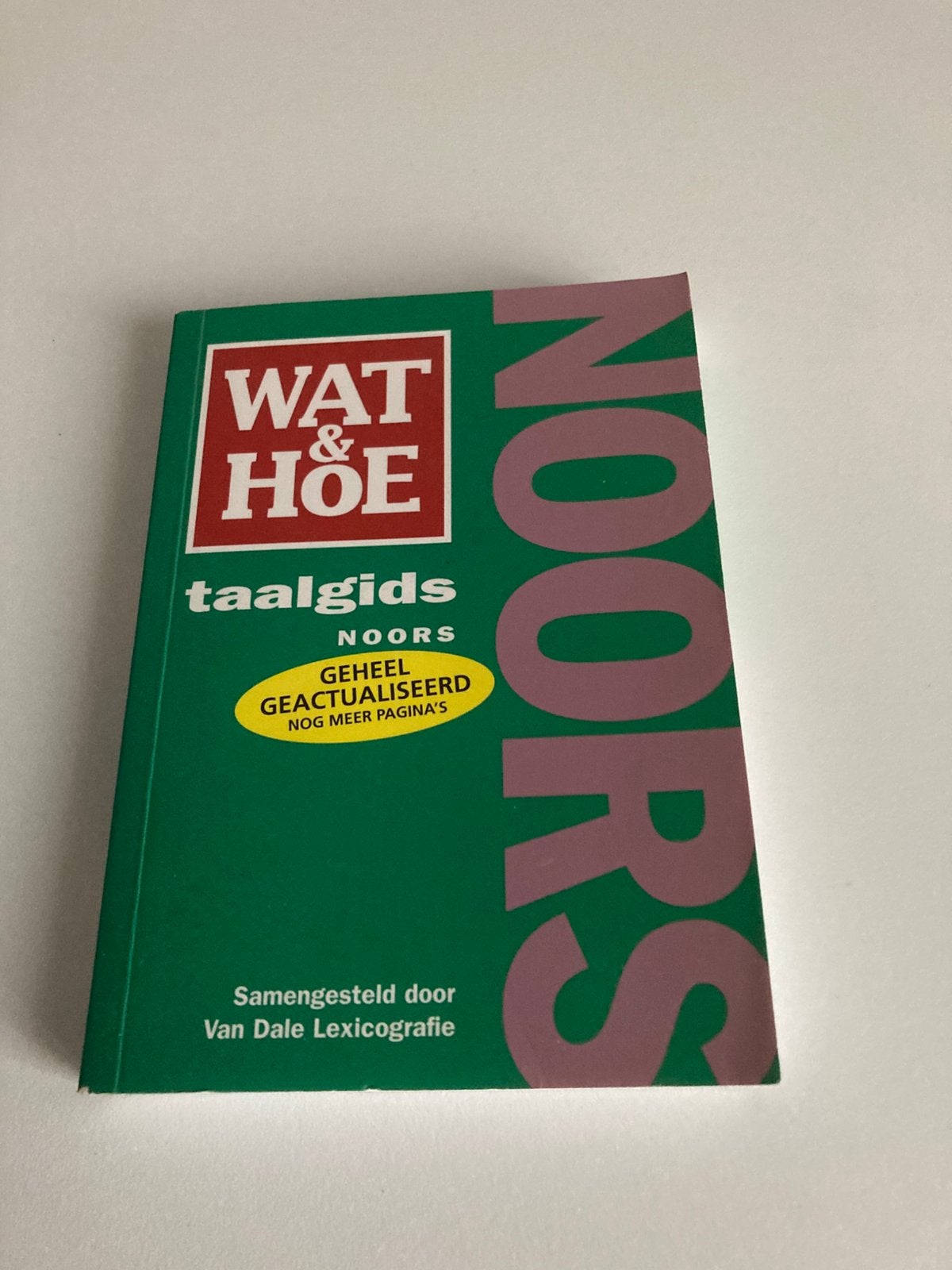 Wat & Hoe taalgids Noors, Boeken, Europa, Ophalen of Verzenden, Taalgids, Gelezen