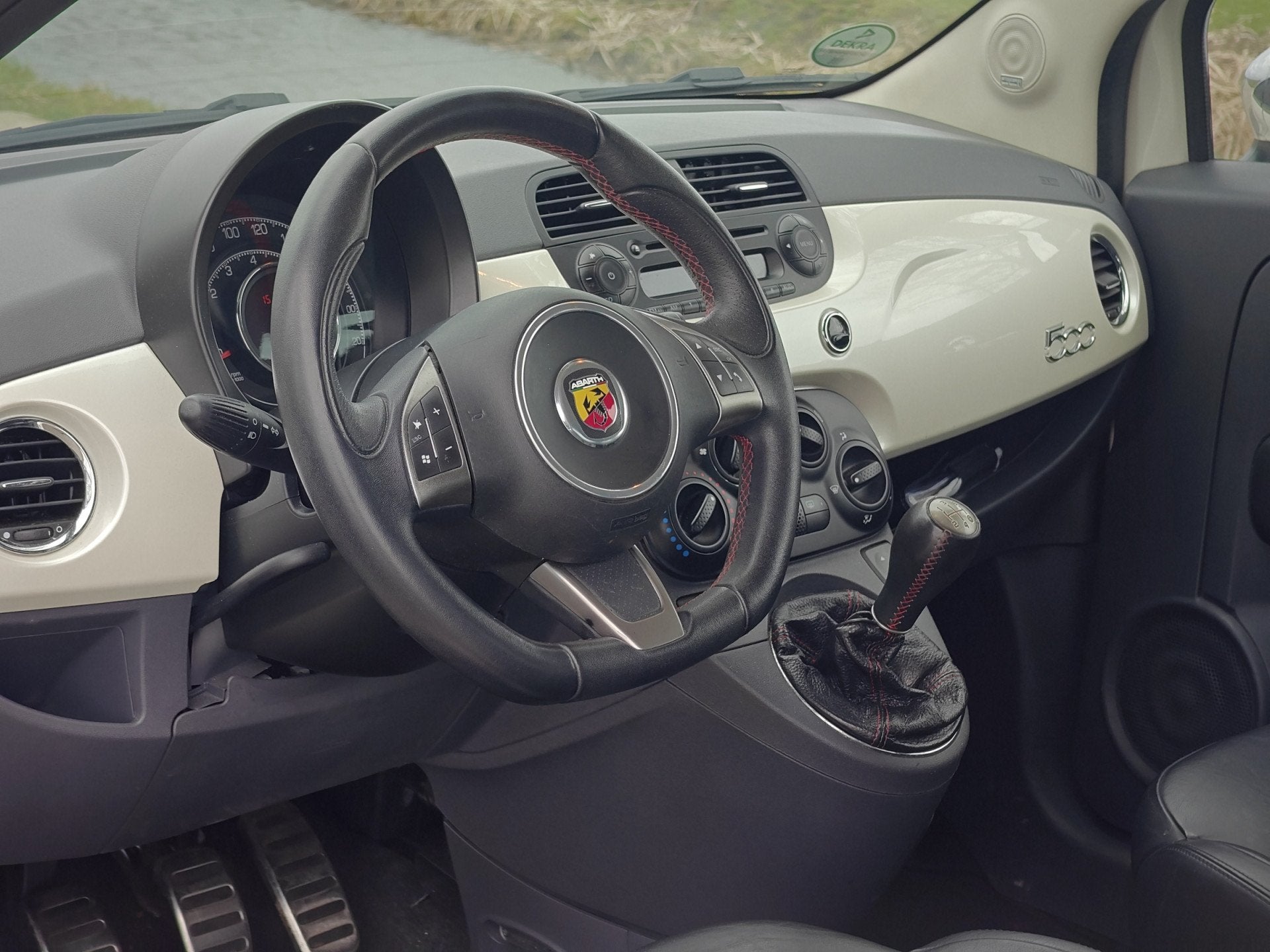 Fiat 500 1.2 Sport | Abarth look (bj 2011), Auto's, Euro 5, Gebruikt, 840 kg, Bedrijf