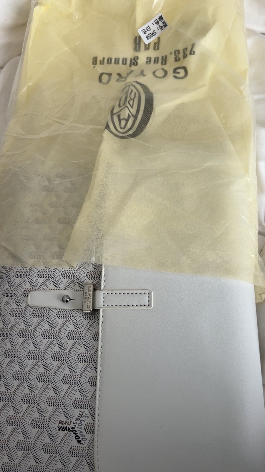 Goyard, Ophalen of Verzenden, Nieuw, Wit, Overige merken