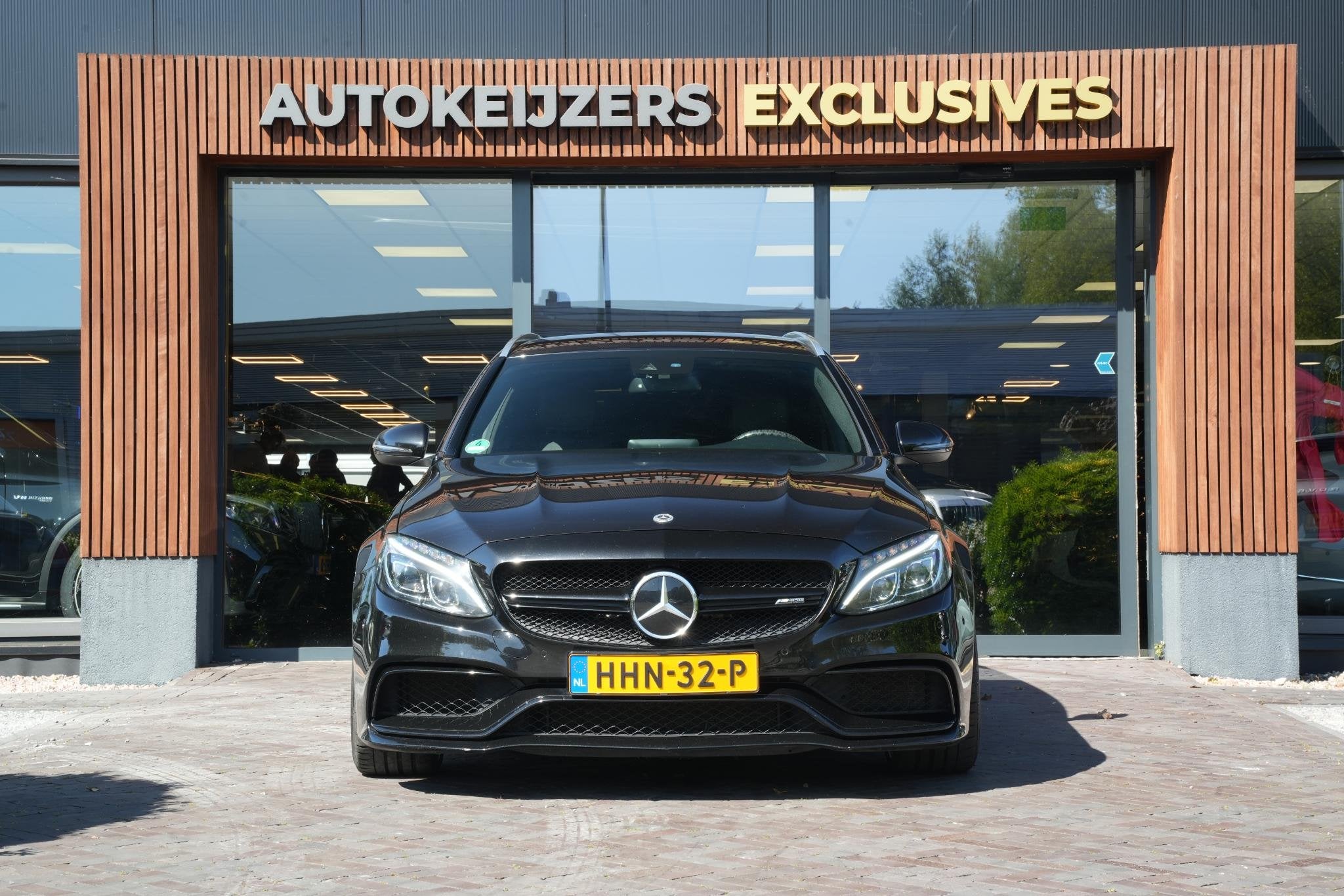 Mercedes-Benz C-klasse Estate AMG 63 476PK Leer MultiBeam St, Auto's, Automaat, Achterwielaandrijving, Gebruikt, Automatische klimaatregeling