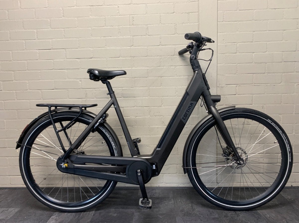 CORTINA E-Nite 504w Dames Black Graphite Matt 57cm, Fietsen en Brommers, Ophalen, Gebruikt, -, -