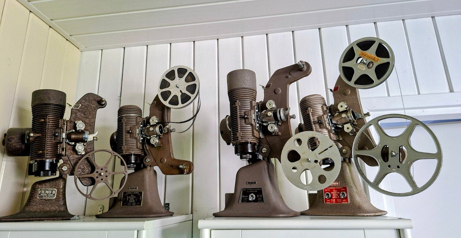 Te koop : Bell & Howell  8mm projectoren, Ophalen