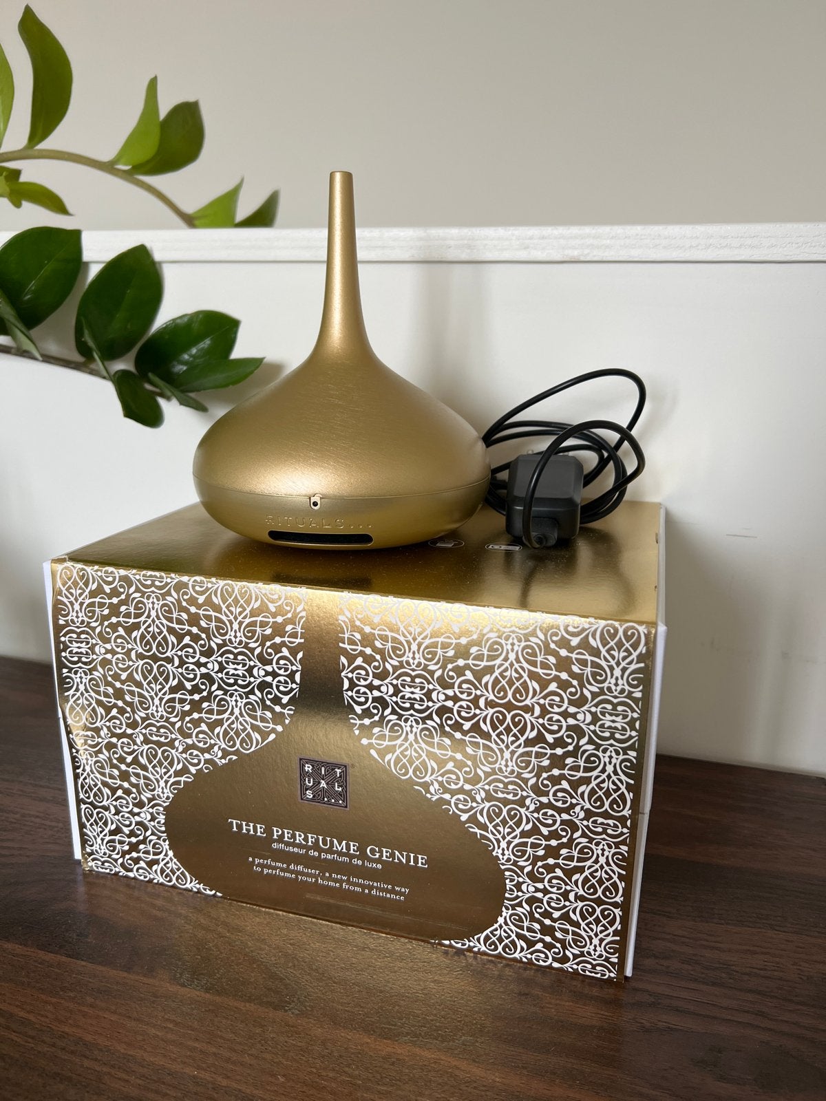 Rituals The Perfume Genie - Luxe Parfum Diffuser Goud, Kunststof, Ophalen of Verzenden, Zo goed als nieuw, Goud