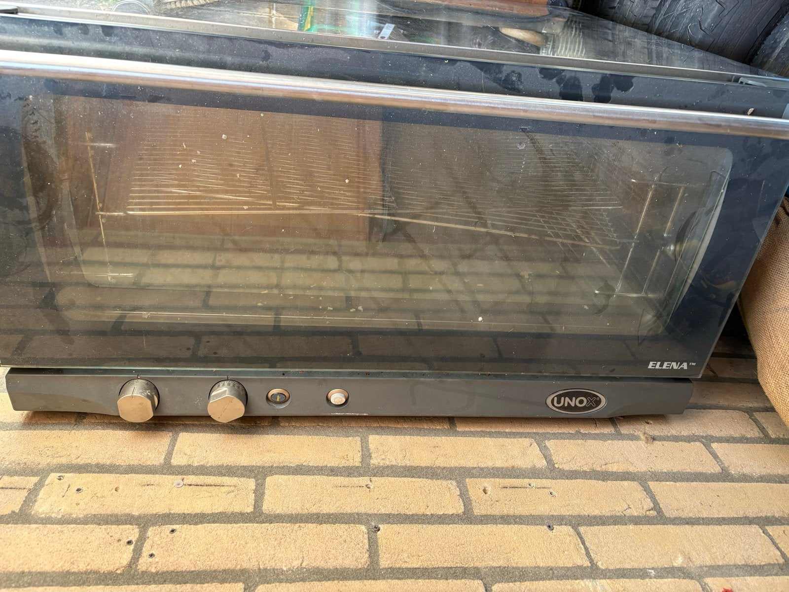 UNO Elena professionele oven - Gebruikt, Ophalen, 45 tot 50 cm, Oven, Gebruikt