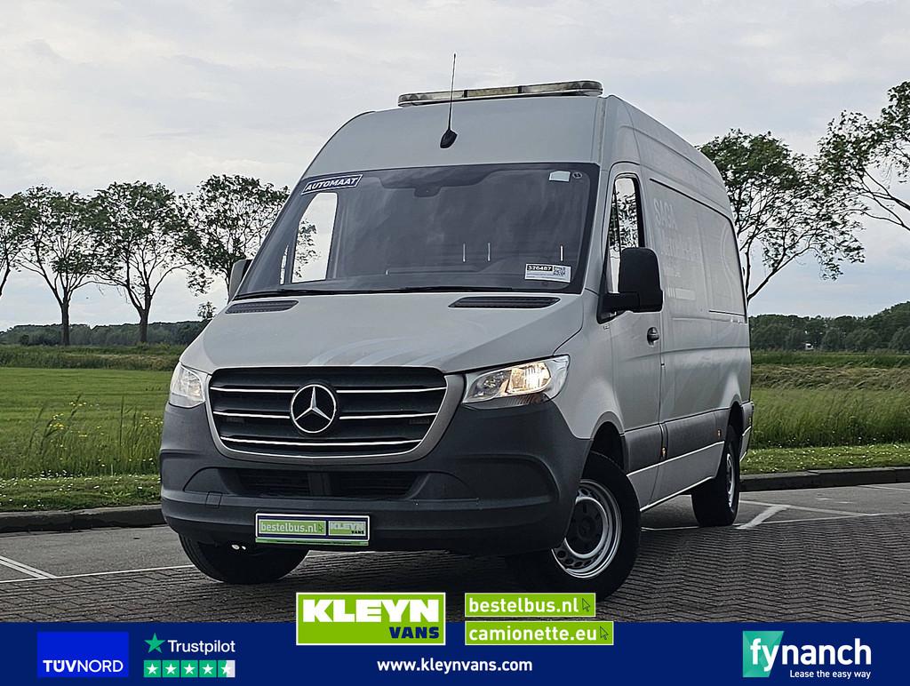 MERCEDES-BENZ SPRINTER 316 l2h2 mbux automaat!, Automaat, Gebruikt, Elektrische buitenspiegels, Wit