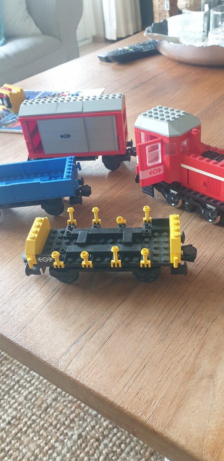 Lego treinset 4563, Kinderen en Baby's, Ophalen, Gebruikt