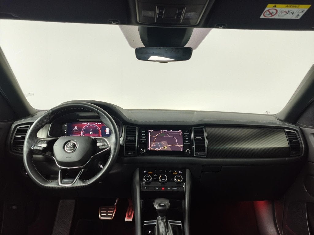 Skoda Kodiaq 1.5 TSI Sportline Business | Camera | Matrix LE, Auto's, Skoda, 4 cilinders, Alcantara, Zwart, Origineel Nederlands